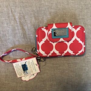 Brooke Coral Wristlet by ScriptureArt